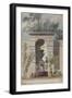 Parisian Fountains-Jean-Marie Amelin-Framed Giclee Print