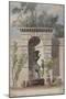 Parisian Fountains-Jean-Marie Amelin-Mounted Giclee Print