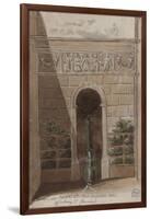 Parisian Fountains-Jean-Marie Amelin-Framed Giclee Print