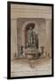 Parisian Fountains-Jean-Marie Amelin-Framed Giclee Print