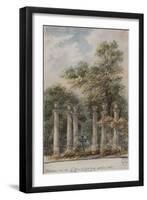 Parisian Fountains-Jean-Marie Amelin-Framed Giclee Print