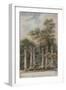 Parisian Fountains-Jean-Marie Amelin-Framed Giclee Print