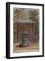 Parisian Fountains-Jean-Marie Amelin-Framed Giclee Print