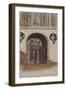 Parisian Fountains-Jean-Marie Amelin-Framed Giclee Print