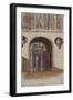 Parisian Fountains-Jean-Marie Amelin-Framed Giclee Print