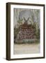 Parisian Fountains-Jean-Marie Amelin-Framed Giclee Print