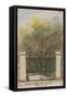 Parisian Fountains-Jean-Marie Amelin-Framed Stretched Canvas