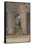 Parisian Fountains-Jean-Marie Amelin-Framed Stretched Canvas