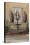 Parisian Fountains-Jean-Marie Amelin-Stretched Canvas