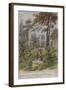 Parisian Fountains-Jean-Marie Amelin-Framed Giclee Print