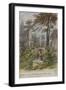 Parisian Fountains-Jean-Marie Amelin-Framed Giclee Print