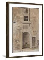 Parisian Fountains-Jean-Marie Amelin-Framed Giclee Print