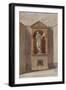 Parisian Fountains-Jean-Marie Amelin-Framed Giclee Print