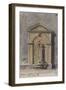 Parisian Fountains-Jean-Marie Amelin-Framed Giclee Print