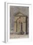 Parisian Fountains-Jean-Marie Amelin-Framed Giclee Print