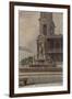 Parisian Fountains-Jean-Marie Amelin-Framed Giclee Print