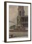 Parisian Fountains-Jean-Marie Amelin-Framed Giclee Print