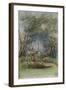 Parisian Fountains-Jean-Marie Amelin-Framed Giclee Print