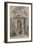 Parisian Fountains-Jean-Marie Amelin-Framed Giclee Print