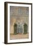 Parisian Fountains-Jean-Marie Amelin-Framed Giclee Print