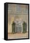 Parisian Fountains-Jean-Marie Amelin-Framed Stretched Canvas