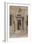 Parisian Fountains-Jean-Marie Amelin-Framed Giclee Print