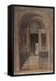 Parisian Fountains-Jean-Marie Amelin-Framed Stretched Canvas