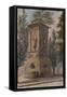 Parisian Fountains-Jean-Marie Amelin-Framed Stretched Canvas