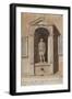 Parisian Fountains-Jean-Marie Amelin-Framed Giclee Print