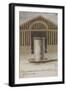 Parisian Fountains-Jean-Marie Amelin-Framed Giclee Print