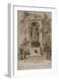 Parisian Fountains-Jean-Marie Amelin-Framed Giclee Print