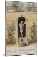 Parisian Fountains-Jean-Marie Amelin-Mounted Giclee Print