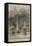 Parisian Fountains-Jean-Marie Amelin-Framed Stretched Canvas