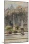 Parisian Fountains-Jean-Marie Amelin-Mounted Giclee Print