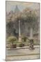 Parisian Fountains-Jean-Marie Amelin-Mounted Giclee Print