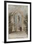 Parisian Fountains-Jean-Marie Amelin-Framed Giclee Print