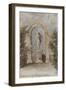 Parisian Fountains-Jean-Marie Amelin-Framed Giclee Print