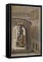 Parisian Fountains-Jean-Marie Amelin-Framed Stretched Canvas