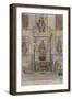 Parisian Fountains-Jean-Marie Amelin-Framed Giclee Print