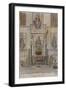 Parisian Fountains-Jean-Marie Amelin-Framed Giclee Print