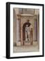 Parisian Fountains-Jean-Marie Amelin-Framed Giclee Print