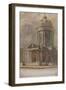 Parisian Fountains-Jean-Marie Amelin-Framed Giclee Print