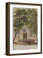 Parisian Fountains-Jean-Marie Amelin-Framed Giclee Print