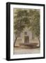 Parisian Fountains-Jean-Marie Amelin-Framed Giclee Print