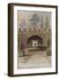 Parisian Fountains-Jean-Marie Amelin-Framed Giclee Print