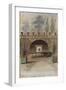 Parisian Fountains-Jean-Marie Amelin-Framed Giclee Print