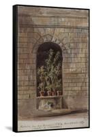 Parisian Fountains-Jean-Marie Amelin-Framed Stretched Canvas