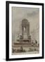 Parisian Fountains-Jean-Marie Amelin-Framed Giclee Print