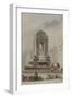 Parisian Fountains-Jean-Marie Amelin-Framed Giclee Print