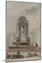 Parisian Fountains-Jean-Marie Amelin-Mounted Giclee Print